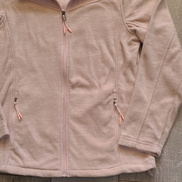 New Balance Women's Pink Fleece Jacket - Size M - Picture 3 of 4